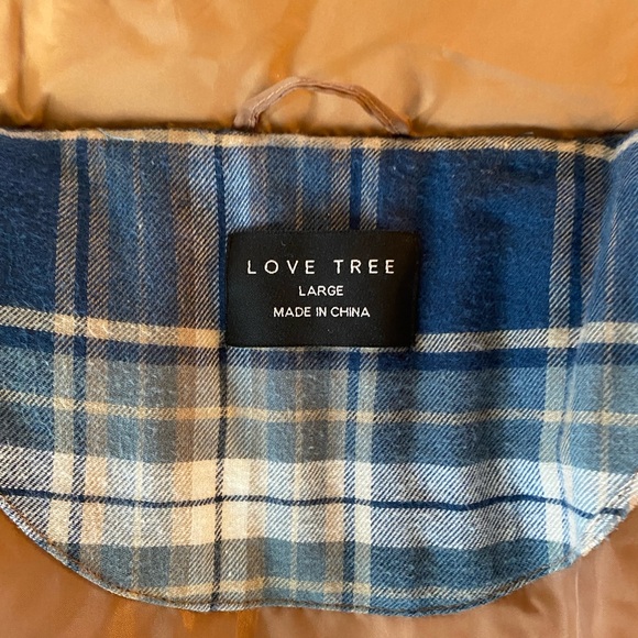 Love Tree Tan Jacket - S/M fit - Picture 2 of 6